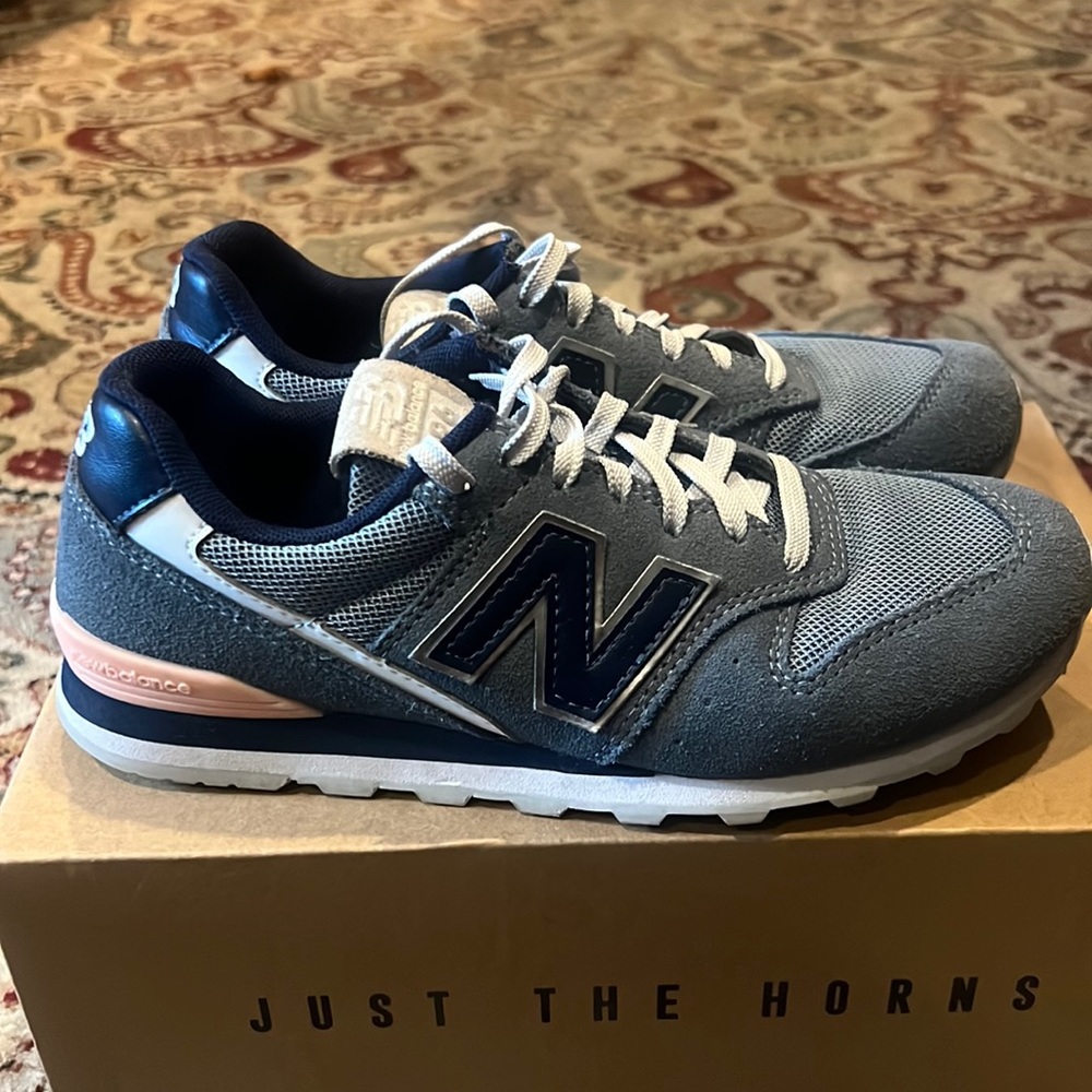 New Balance Blue and Gray Athletic Shoes